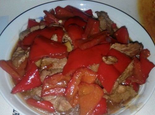 西红椒炒肉怎么做好吃