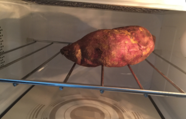 微波炉烤红薯怎么烤，微波炉烤红薯按什么键？图7
