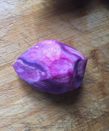 紫薯中间白色的是什么