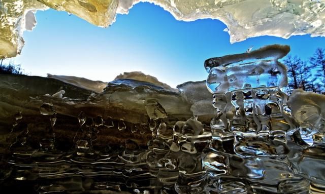 内蒙古达尔滨湖国家森林公园：冰下奇观 别有洞天