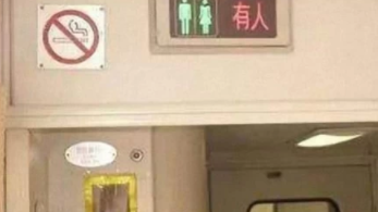 高铁厕所门怎么开，'d字高铁上厕所门怎么开？图1