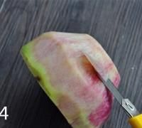 雕刻萝卜花的做法步骤(烹饪雕刻萝卜花教程)图5