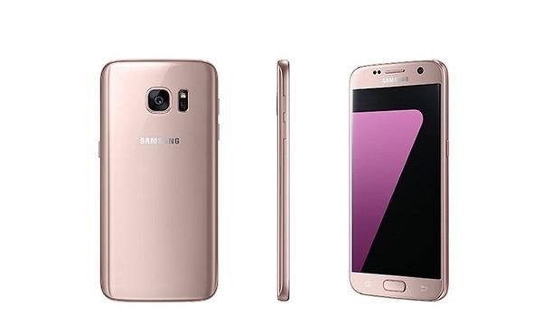 三星发布“粉金色”Galaxy S7与S7 Edge