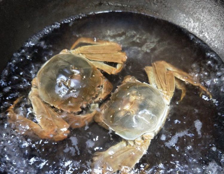 螃蟹开水煮多久可以吃，螃蟹开水煮后多久熟？图6