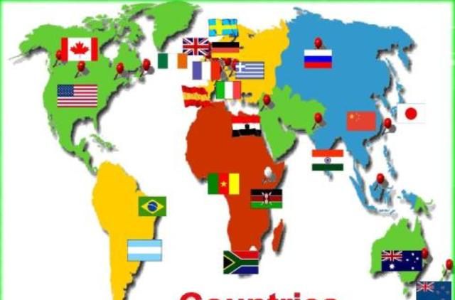 全球有几个共和国，非洲大陆有多少个国家和地区？图1
