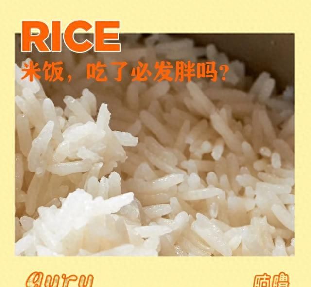 吃米饭，必发胖吗？